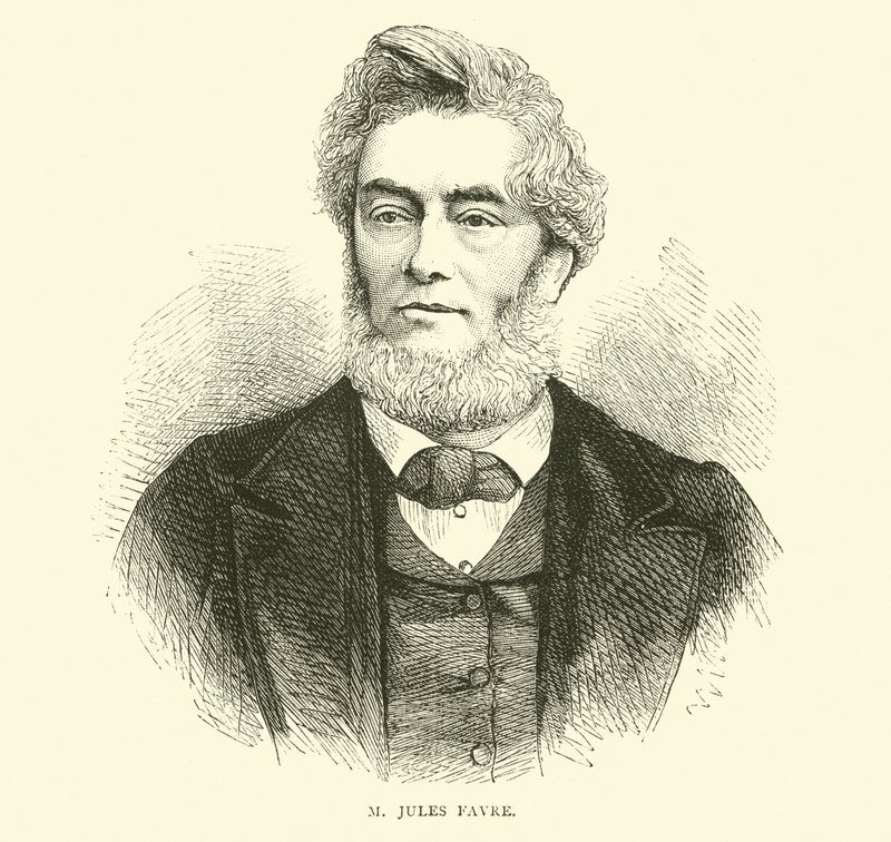 M Jules Favre, september 1870 av English School