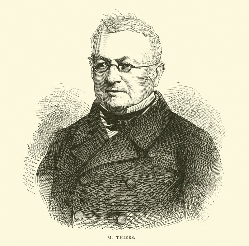 M Thiers, september 1870 av English School