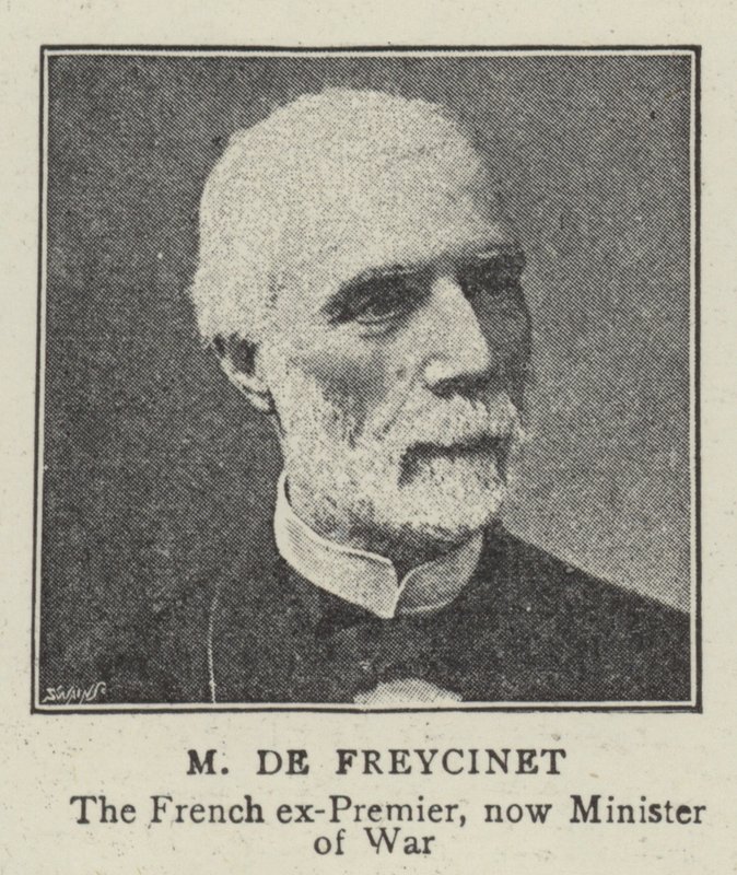 M de Freycinet (gravering) av English School