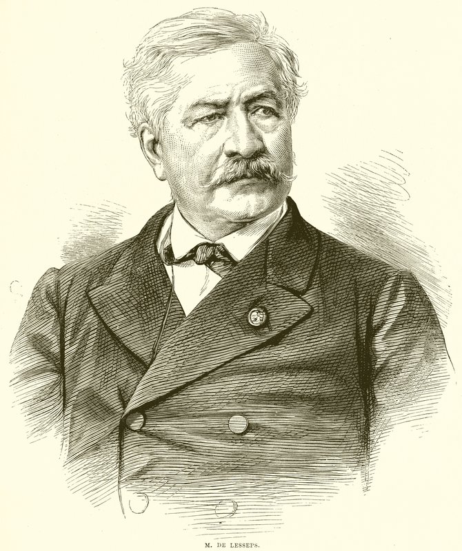 M. de Lesseps av English School