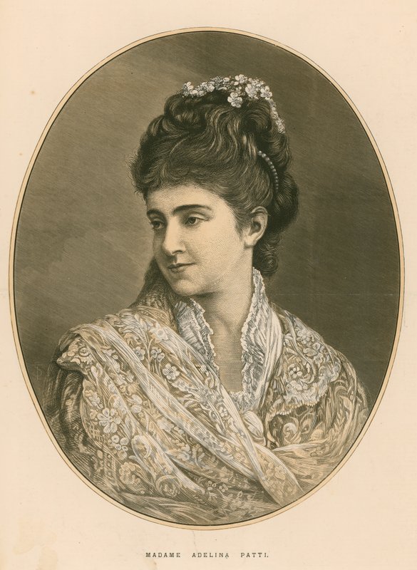 Madame Adelina Patti, operasanger av English School