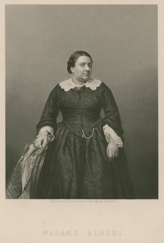 Madame Albani, sopran; fotografi av English School