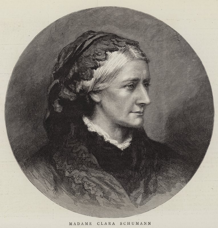 Madame Clara Schumann (gravering) av English School