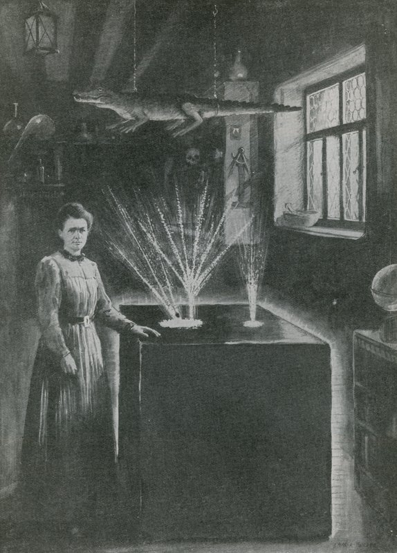 Madame Curie, den moderne alkymisten av English School