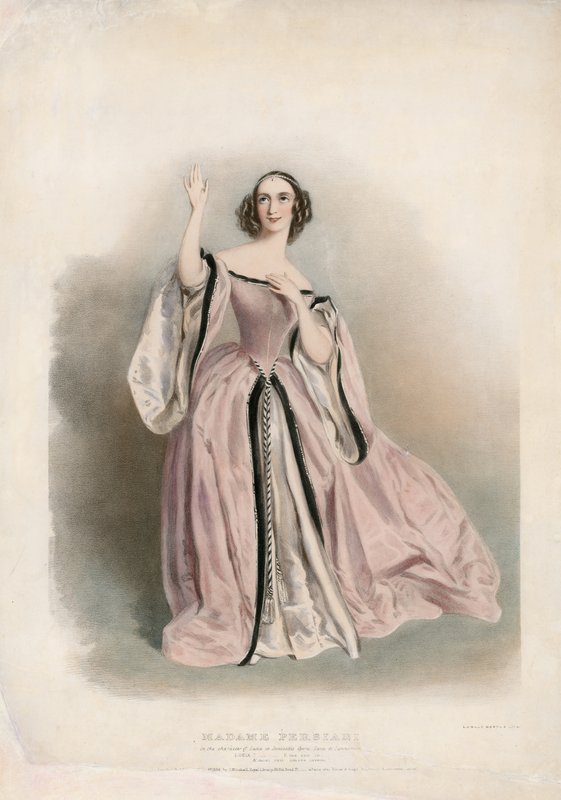 Madame Persiani i Lucia di Lammermoor av English School