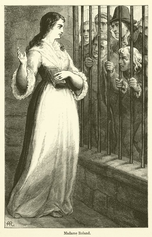 Madame Roland (gravering) av English School