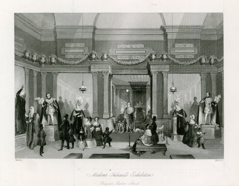 Madame Tussauds utstilling, Bazaar, Baker Street av English School