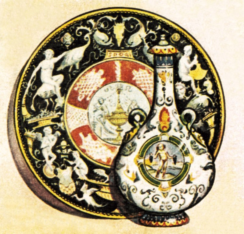 Majolica av English School