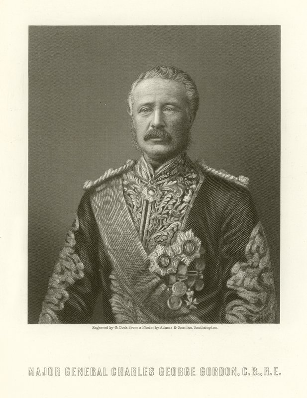 Generalmajor Charles George Gordon av English School