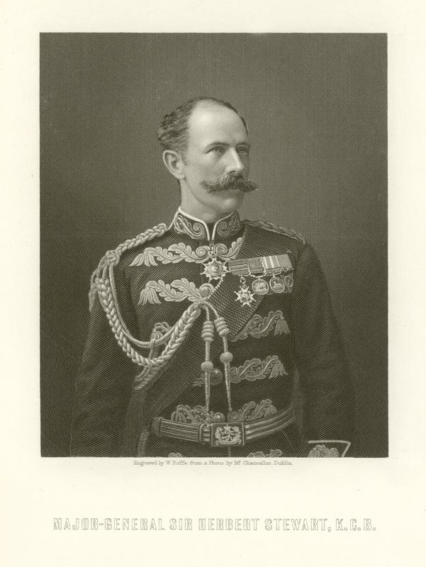 Generalmajor Sir Herbert Stewart av English School