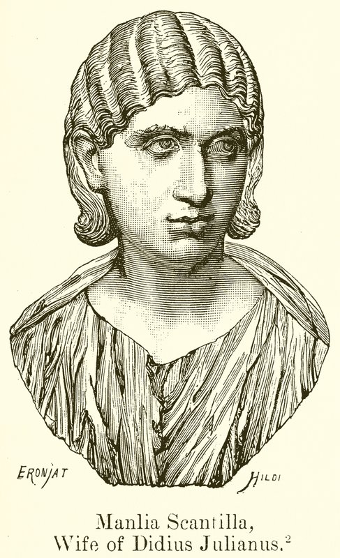 Manlia Scantilla, kone til Didius Julianus av English School