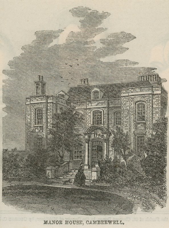Herregård i Camberwell av English School