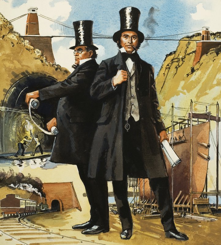 Marc og Isambard Brunel av English School