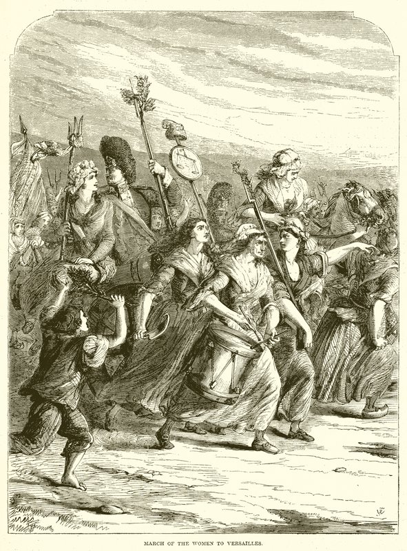 Kvinnenes mars til Versailles av English School