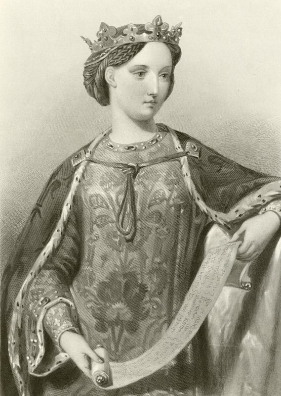 Marguerite av Frankrike, dronning av kong Edward I av English School