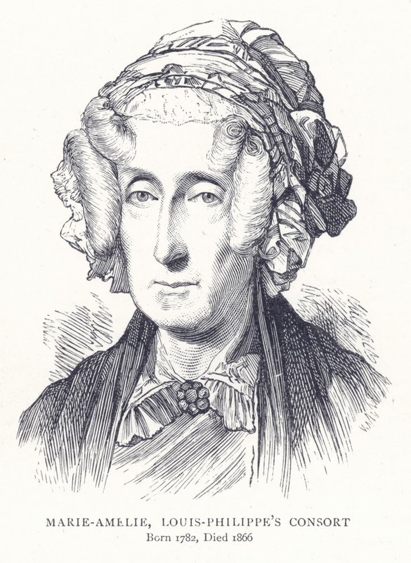 Marie-Amelie, Louis-Philippes Consort av English School