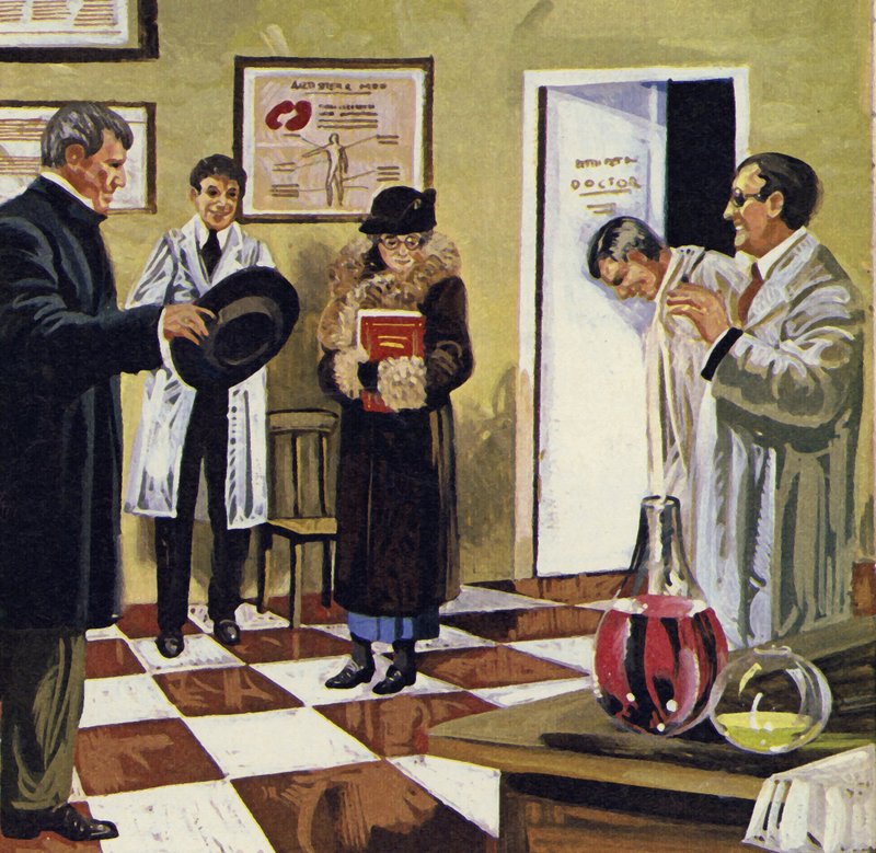 Marie Curie var en skrøpelig gammel kvinne da hun døde i 1934 av English School