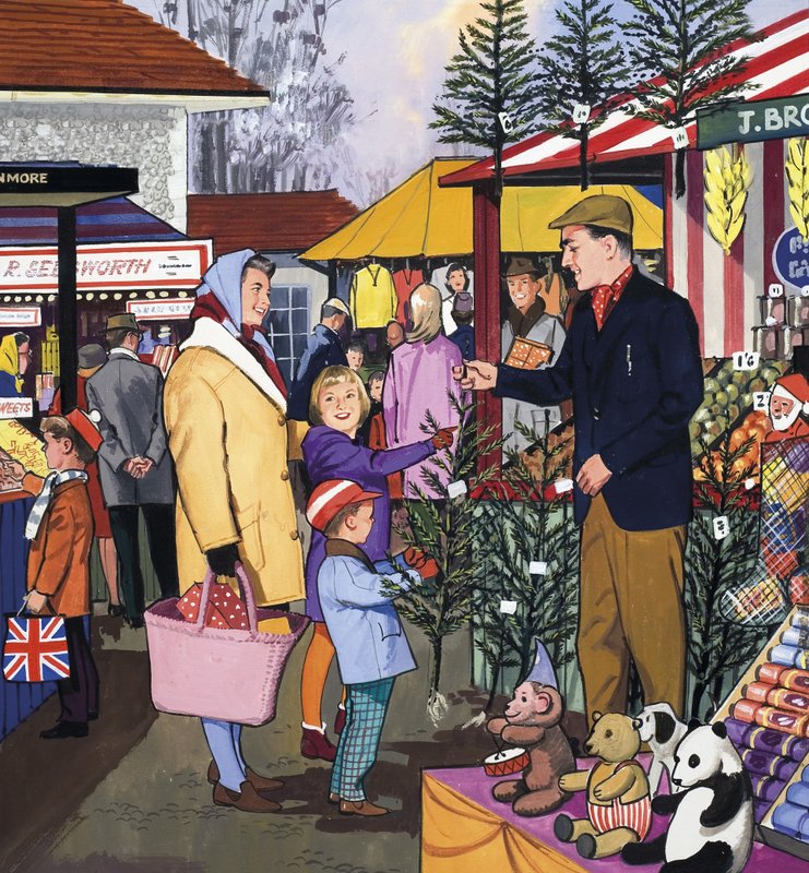 Market Trader av English School