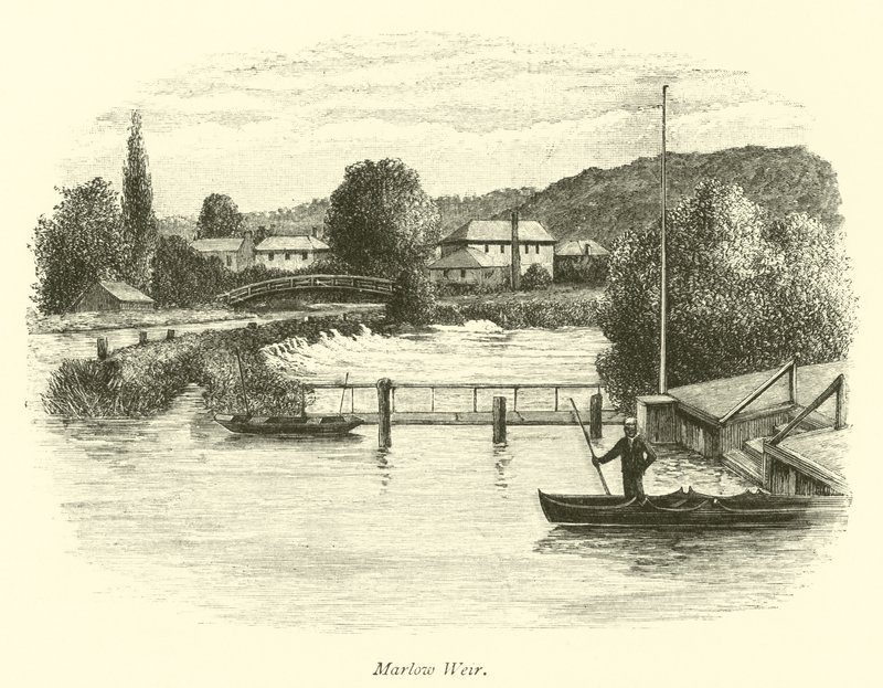 Marlow Weir av English School