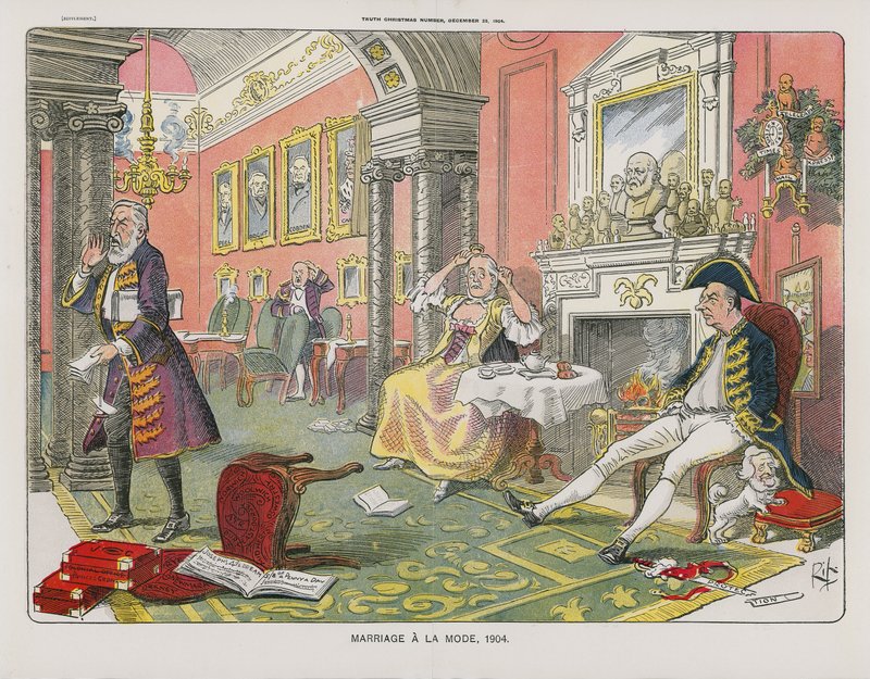 Ekteskap a la Mode, 1904 av English School
