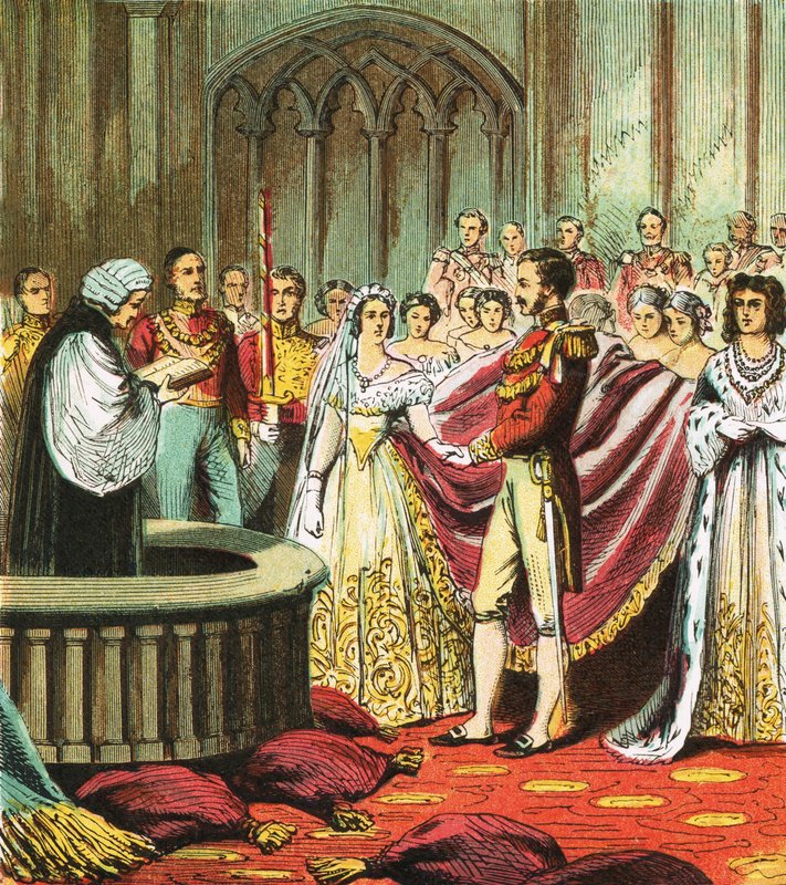 Ekteskap med dronning Victoria av English School