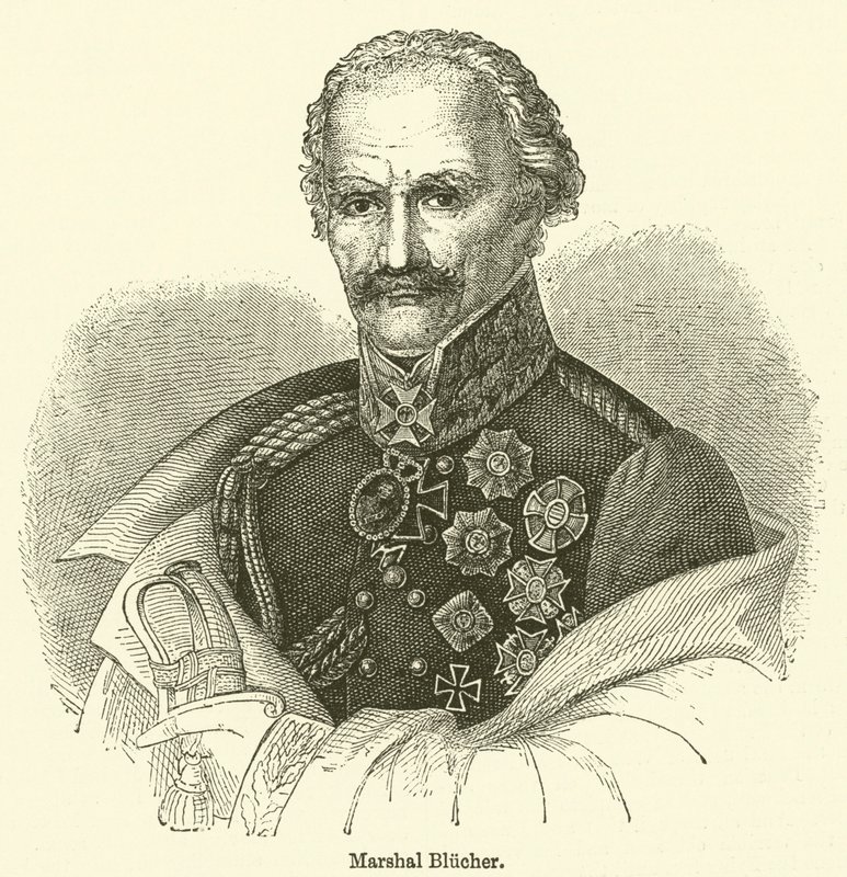 Marshal Blucher (gravering) av English School