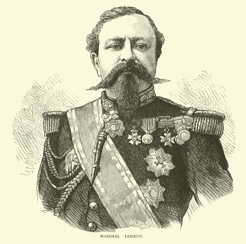 Marskalk Leboeuf, 1871 av English School