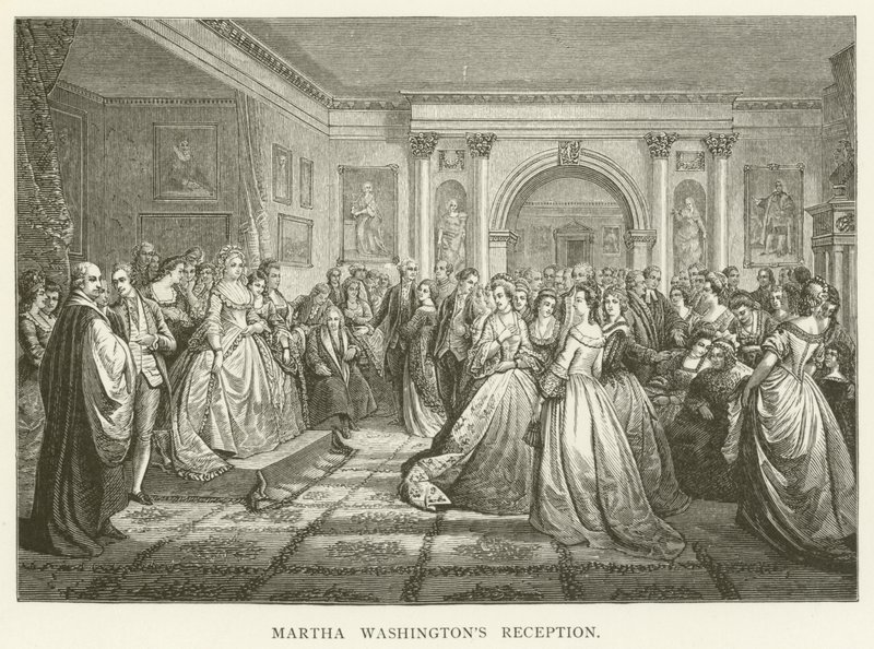 Martha Washingtons resepsjon av English School