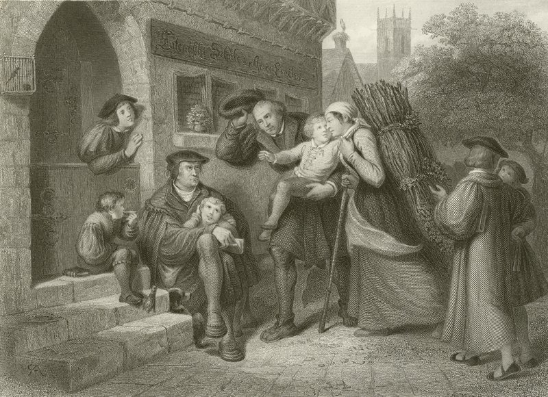 Martin Luther på skolen av English School