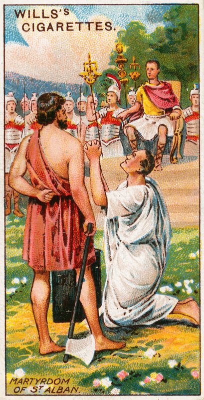 Martyrium av St Alban, 304 e.Kr av English School