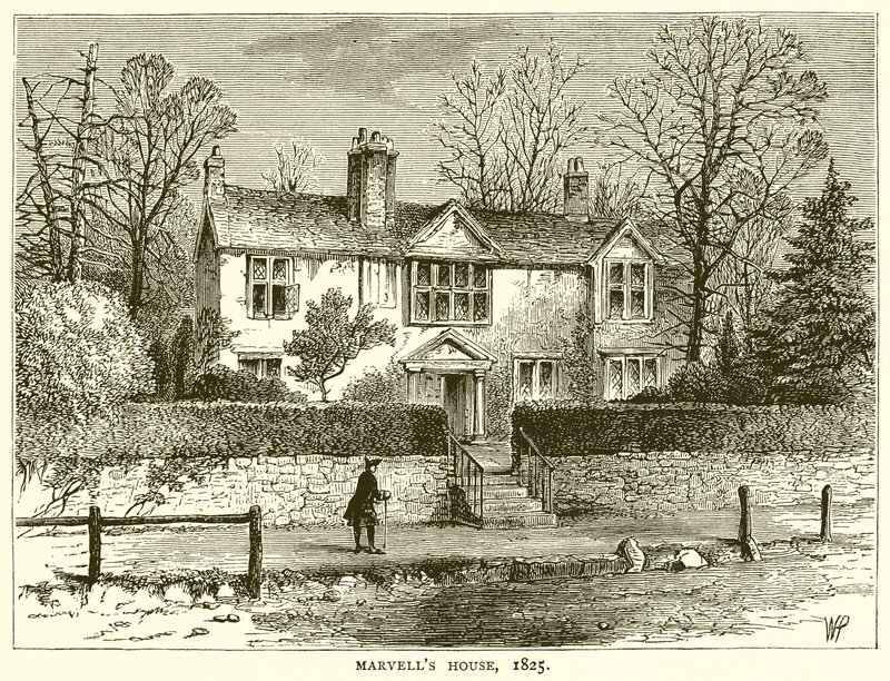 Marvells House, 1825 av English School