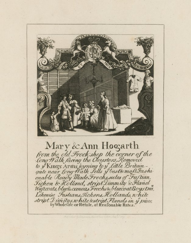 Mary og Ann Hogarth av English School