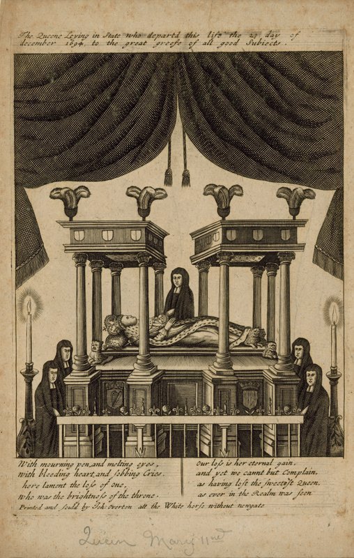 Mary II av England av English School