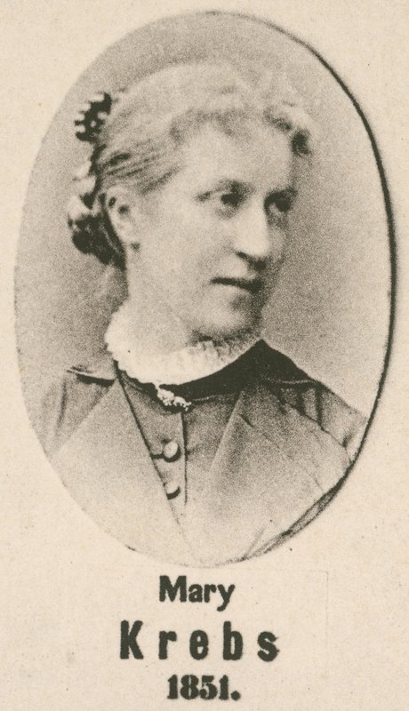 Mary Krebs (gravyr) av English School