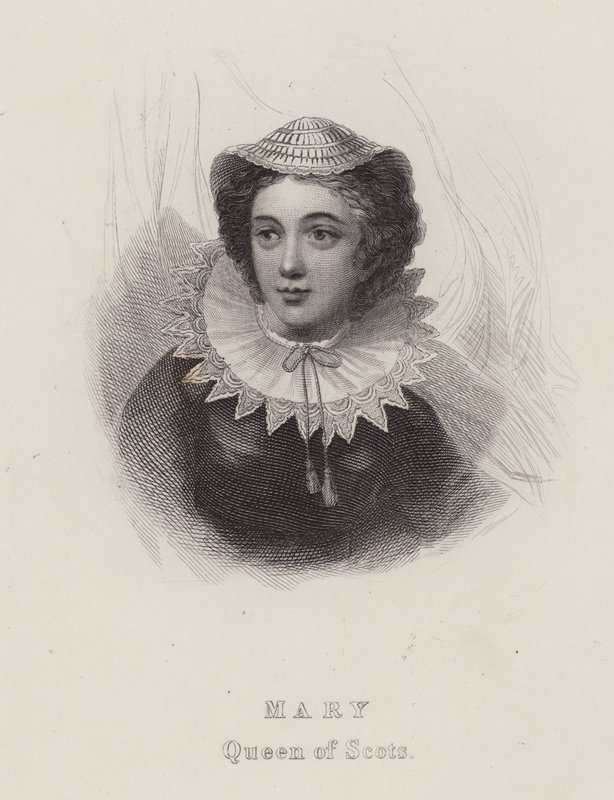 Mary, Queen of Scots (gravering) av English School