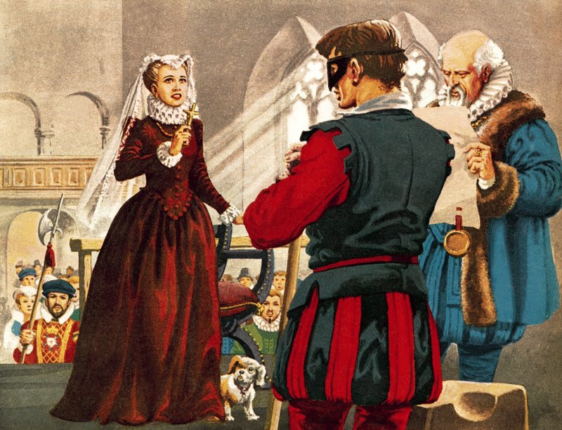 Mary Queen of Scots av English School