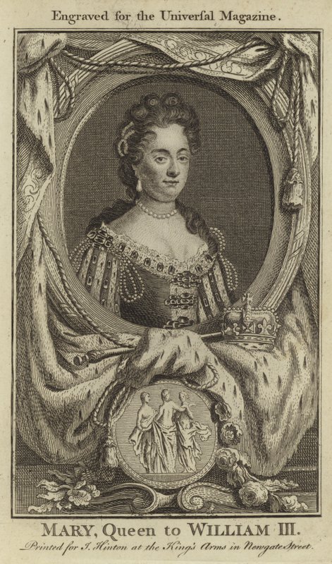 Mary, dronning til William III av English School