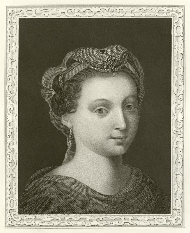 Mary Stuart, dronning av Skottland av English School