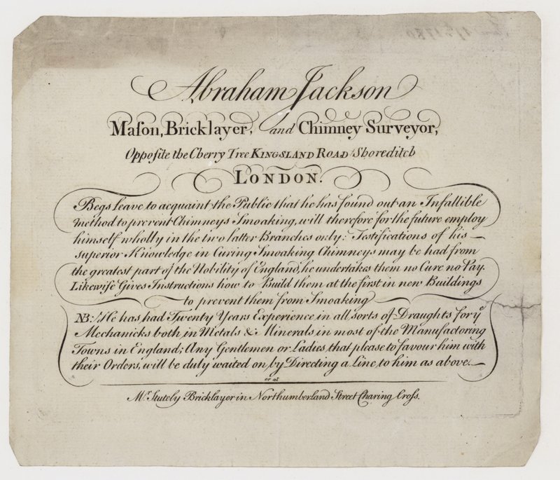 Mason, Abraham Jackson, byttekort av English School
