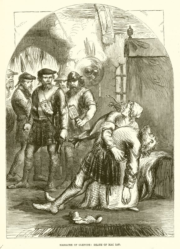 Massacre of Glencoe: Death of Mac Lan av English School