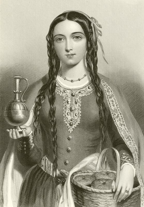 Matilda av Skottland, dronning av kong Henry I av English School