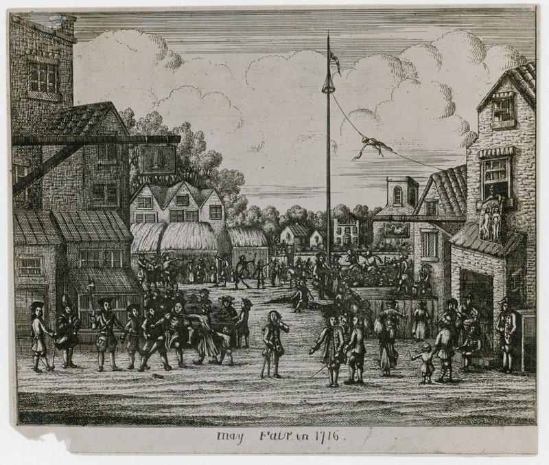 mai-messen i 1716 av English School
