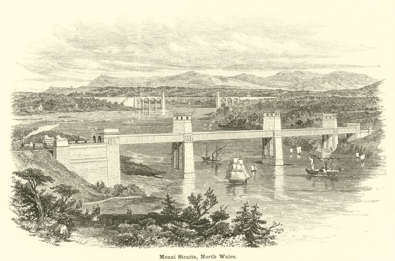 Menai Straits, Nord-Wales av English School
