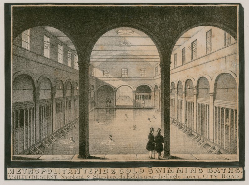 Metropolitan lunken og kalde svømmebad av English School