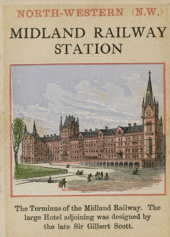 Midland jernbanestasjon, St Pancras, London av English School