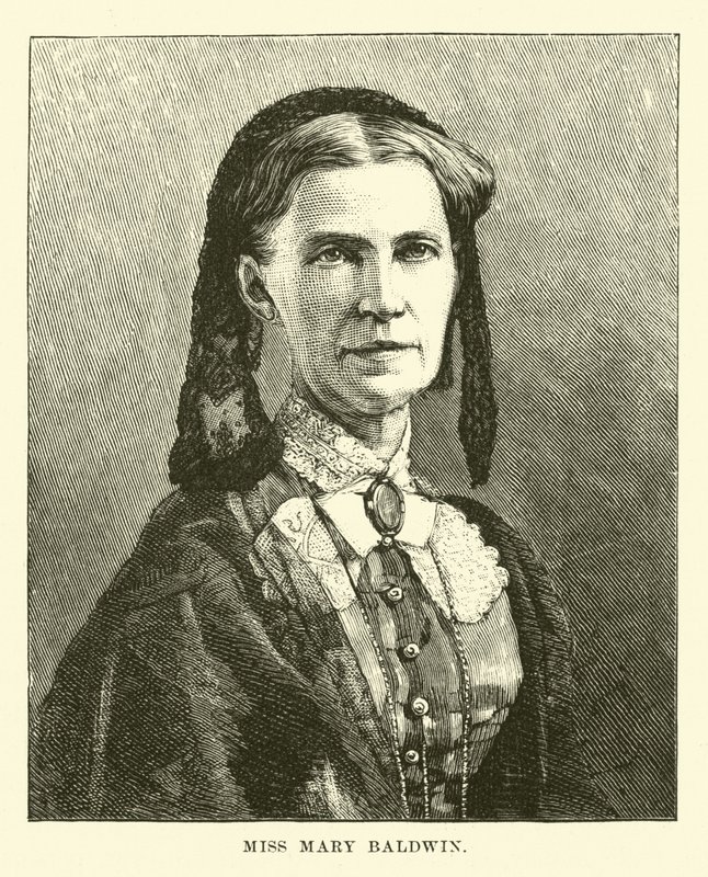 Frøken Mary Baldwin av English School