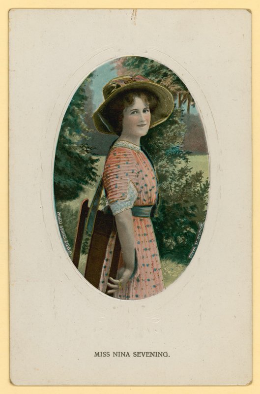 Miss Nina Sevening, skuespillerinne av English School