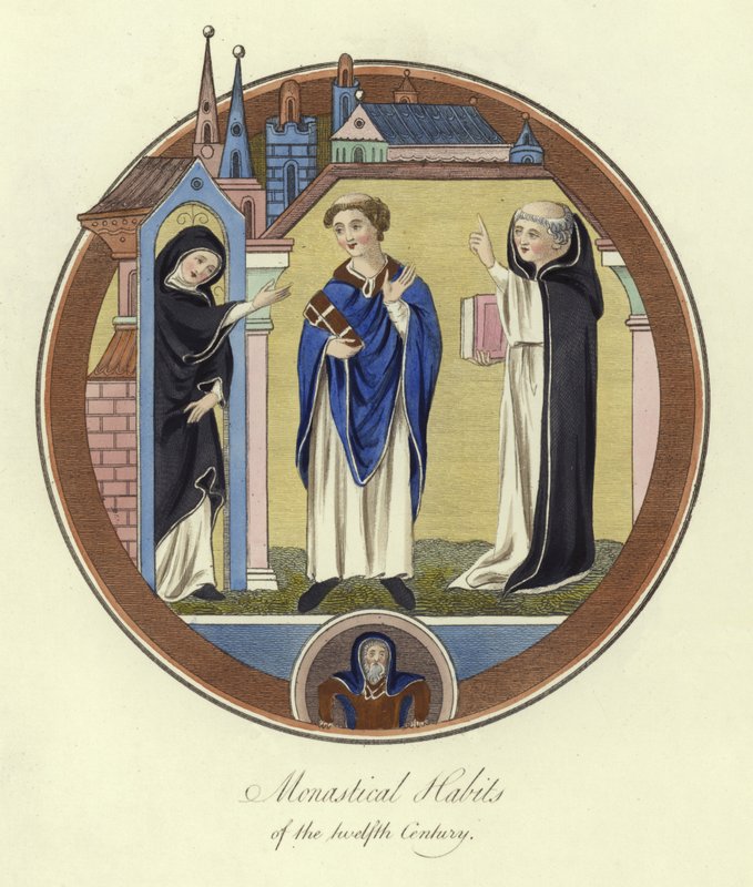Monastiske vaner fra det 12. århundre av English School