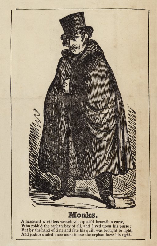Munker fra Oliver Twist av English School