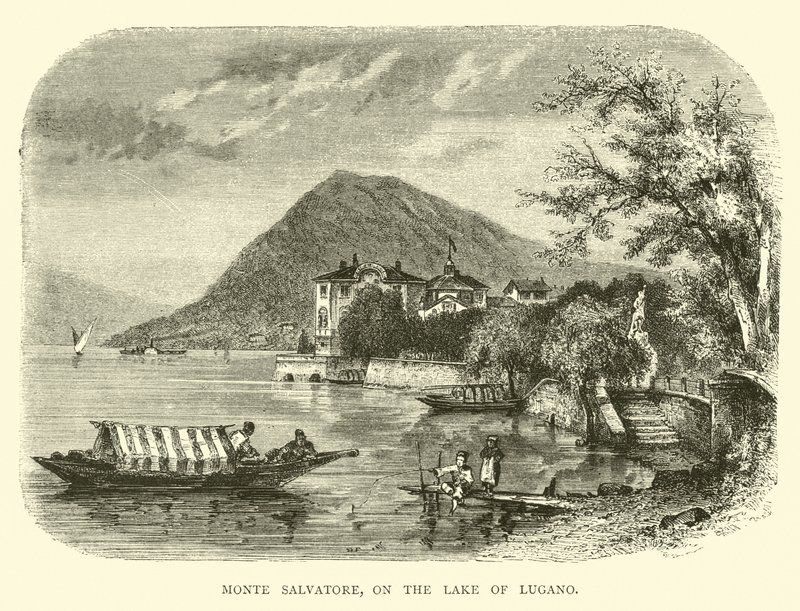 Monte Salvatore, ved Luganosjøen av English School
